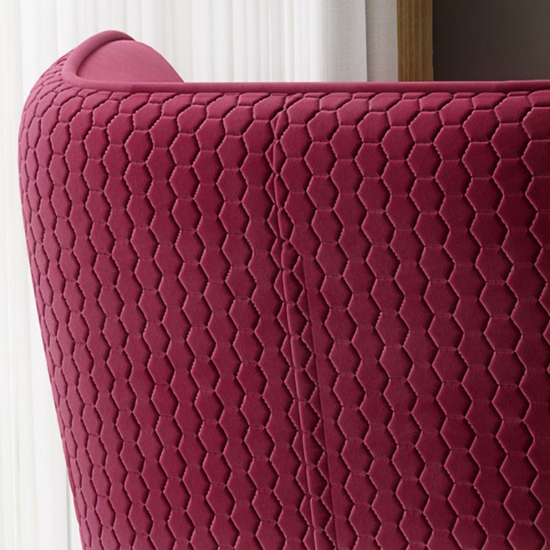 Scandinavian Wingback Chair, Accent Chair for Bedroom and Living Room