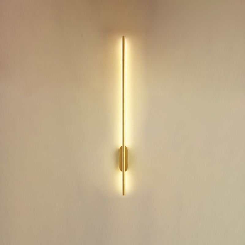 Lineare Wandlampe Aluminium Einfacher LED -Wandleuchten für Schlafzimmer LED -Wandleuchte