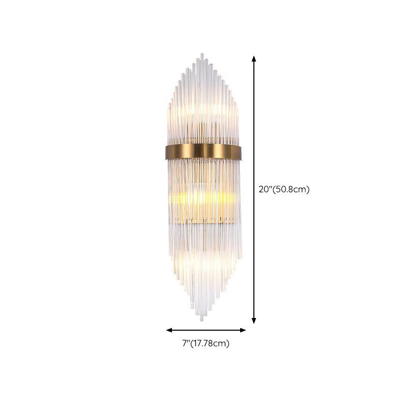 Wall Mount Lighting Modern Crystal Wall Mounted Lamps for Living Room