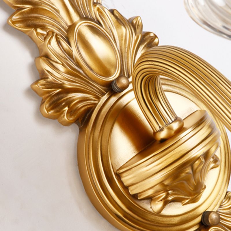 Modern Household Wall Light Creative Wall Sconce Fixtures with Crystal Shade