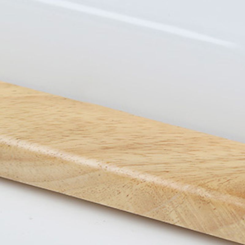 Luminaires de plafond encastrés à LED carrés Luminaire de plafond encastré moderne en bois