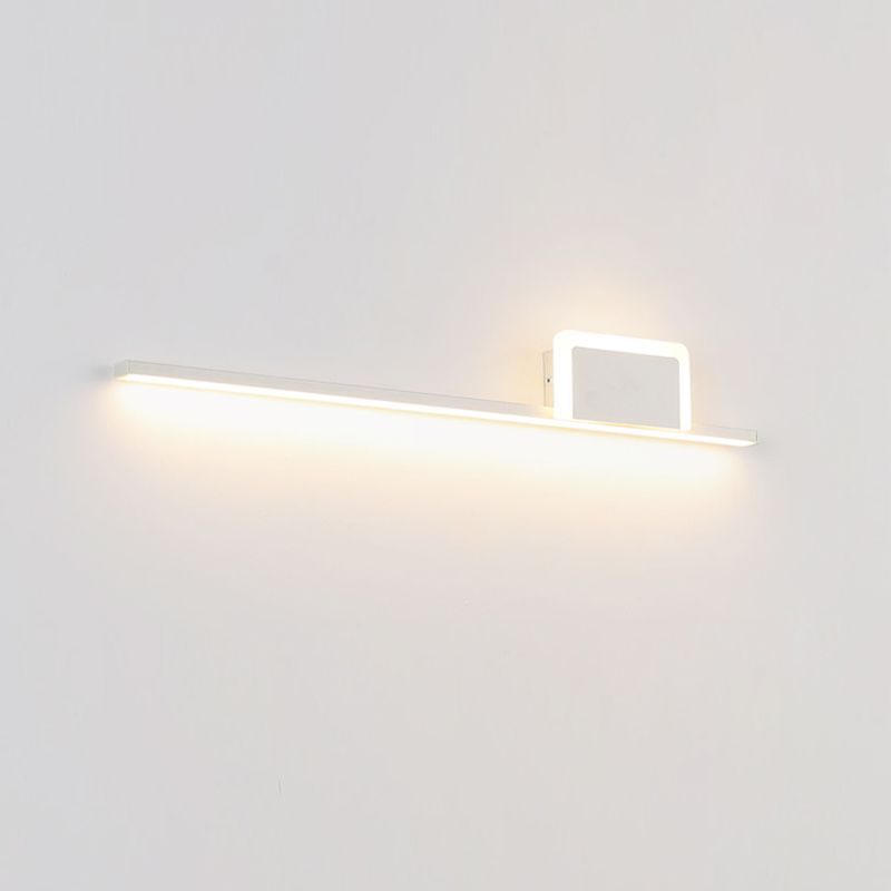 Minimal Linear Wall Mount Lamp Metal 2 Lights Wall Light Sconces
