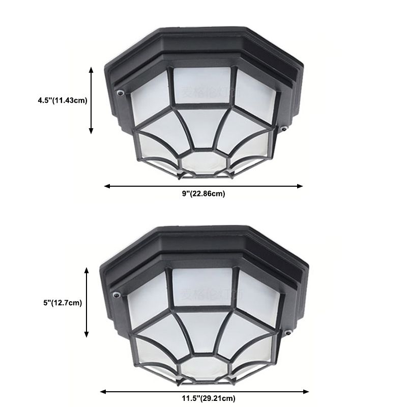Luminaire encastré LED étanche, plafonnier de Style Simple et moderne pour balcon extérieur