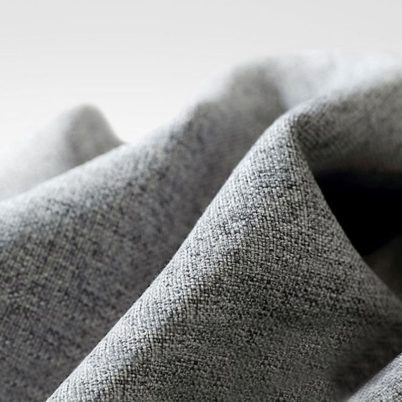 Solid Wood Removable Scandinavian Sleeper Sofa Bed in Grey Finish