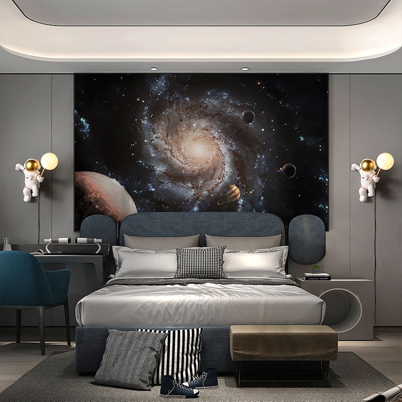 Kinderen Astronaut -vormige wandlampjes Slaapkamer Wandbevestiging Lichtmontage