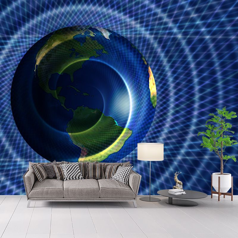 Geometry Mural Water Resistant Wall Art for Living Room, Made to Measure