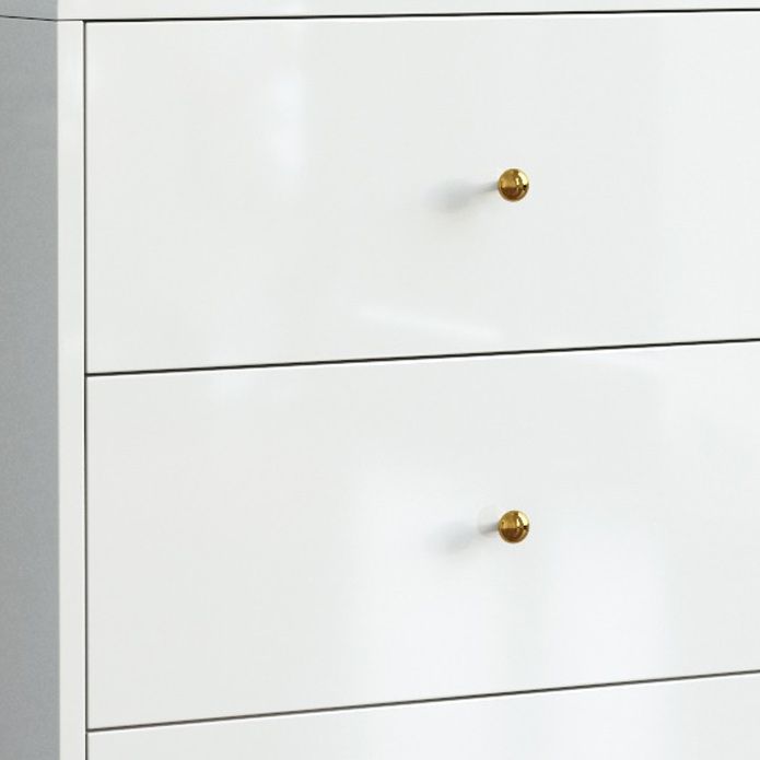 Modern & Contemporary Storage Cabinet Square Chest with Drawer