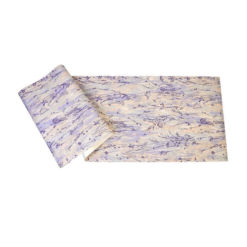 Modern Blossom and Leaf Wallpaper for Living Room Decoration Countryside Wall Art, 33-foot x 20.5-inch