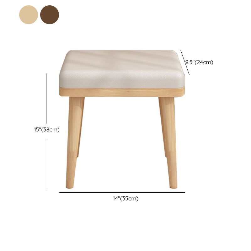 Scandinavian Wooden Vanity Desk with Drawers Makeup Dressing Table Set
