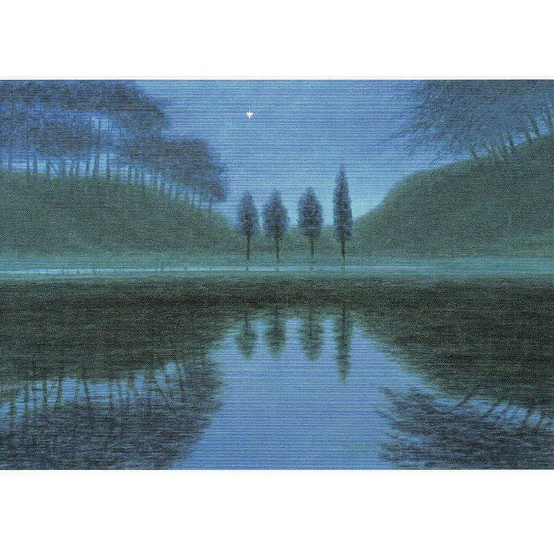 Contemporary Woodland Wall Mural Green Girls Bedroom Wall Covering, Personalized