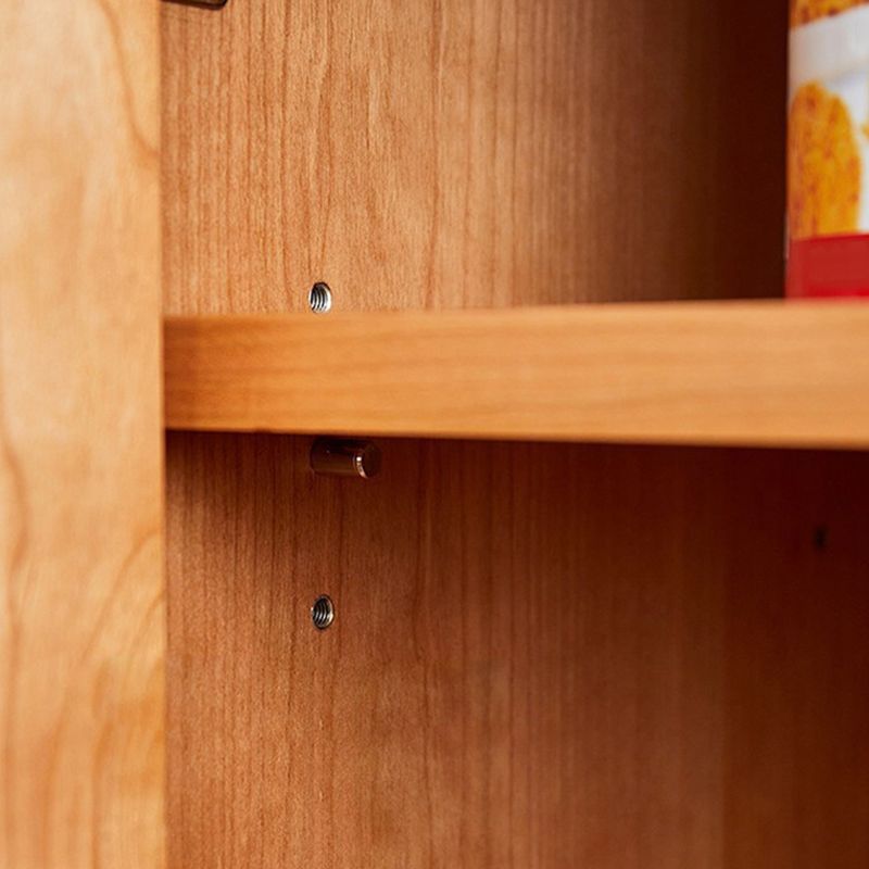 69"H Hutch Cabinet Modern Glass Door Dining Hutch for Kitchen