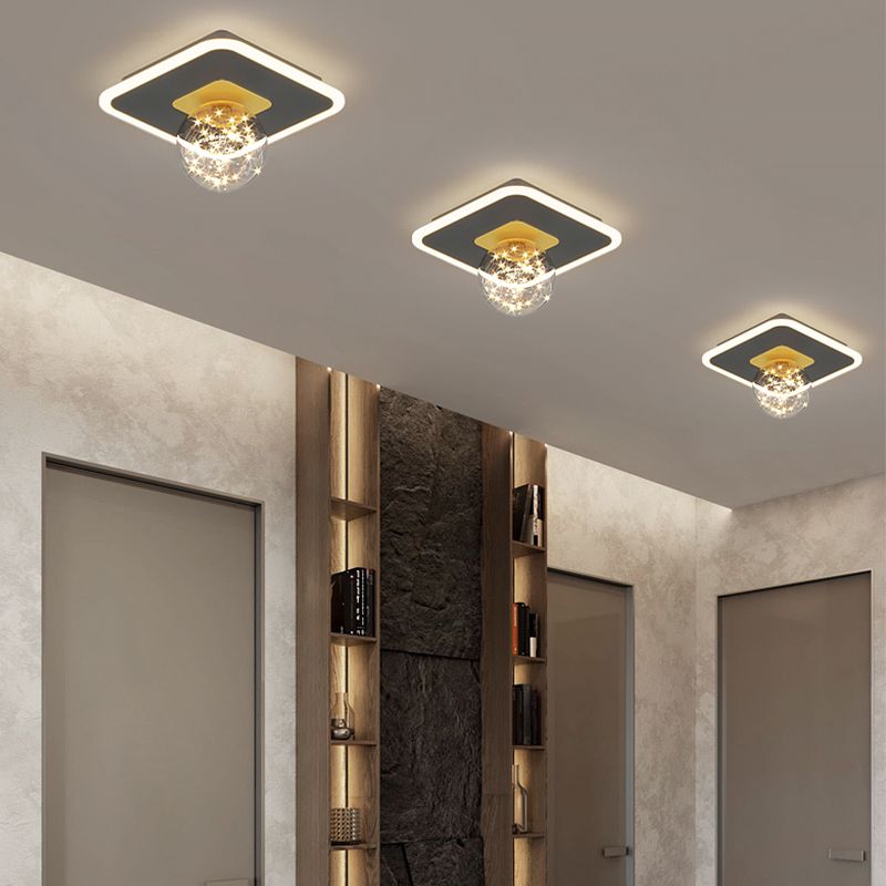 Moderno Flush Soffitto Illuminazione 2 Luci LED Flush Montaggio Soffitto Luce Fissaggio