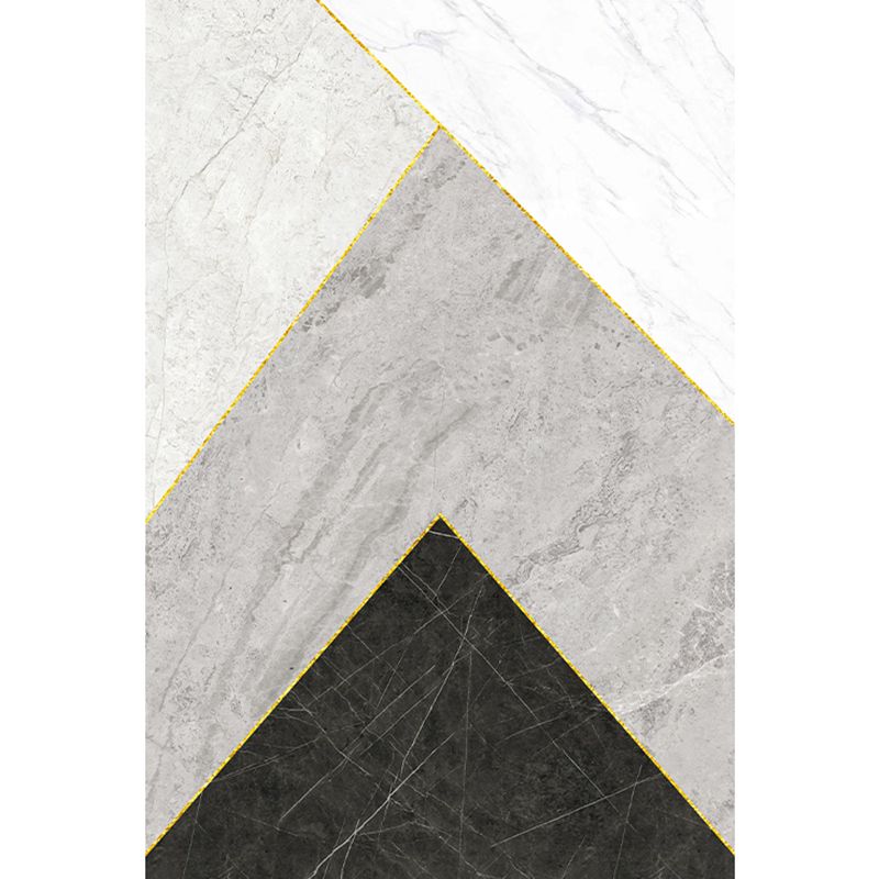 Color Mixed Modern Area Carpet Polyester Color Blooming Indoor Rug Washable Carpet for Living Room