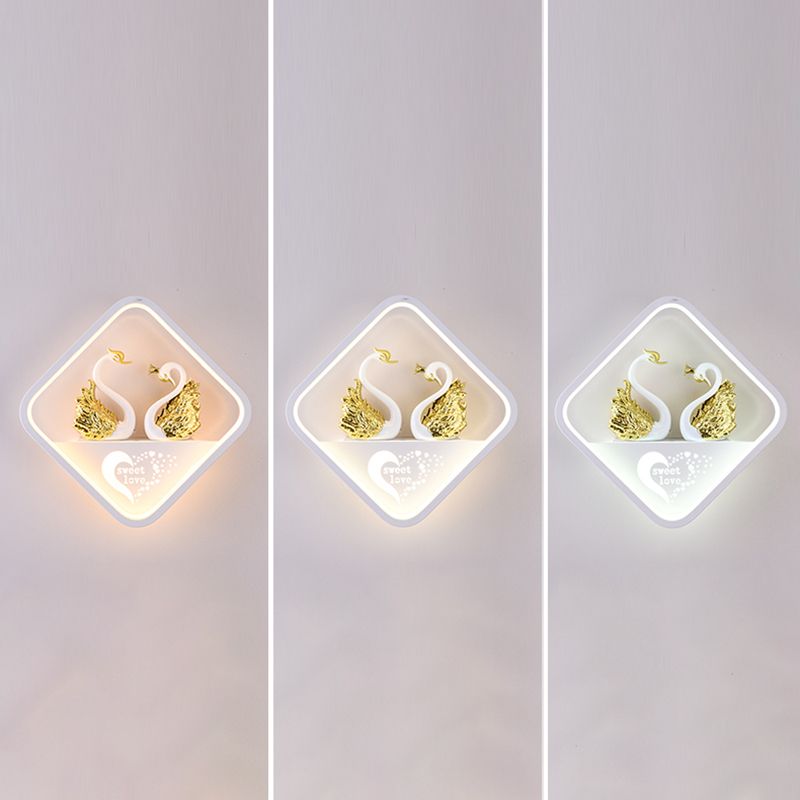 Livrage du salon Murminalisme moderne minimalisme LED MONT ÉCLAINEMENT (sans décoration)