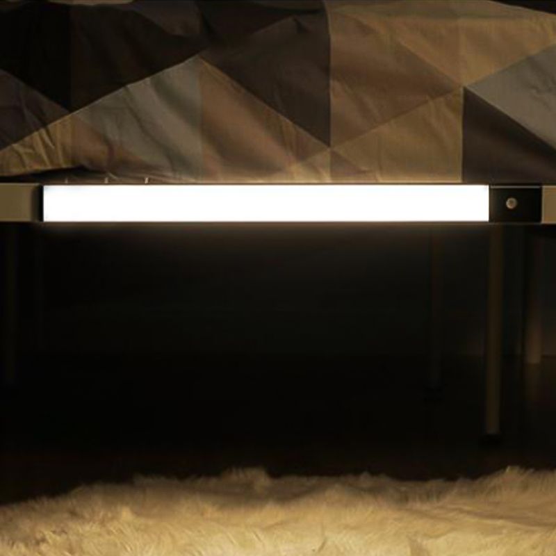 Luci di vanità contemporanee in stile vanità in metallo in metallo in nero