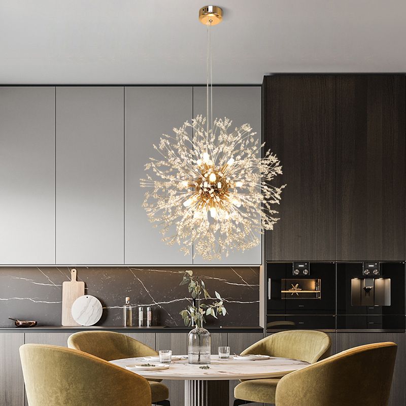 Contemporary Chandelier Simplicity Hanging Lighting Fixture for Living Room
