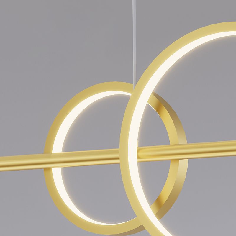 Moderne Metallanhänger Beleuchtung kugelförmiger Glas Anhängerleuchten