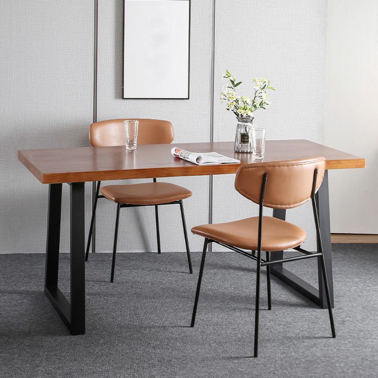 Industrial 1/2/3/5 Pieces Solid Wood Dining Set Dining Furniture Set /Separate Items