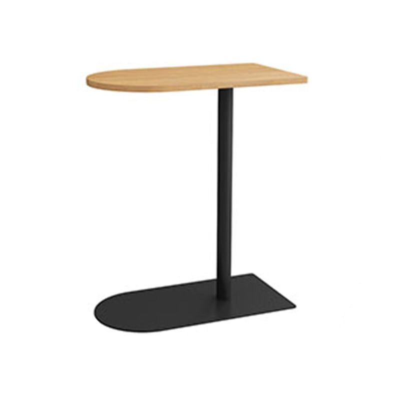 Modern Pedestal End Side Table Mental Sofa Side End Table for Living Room
