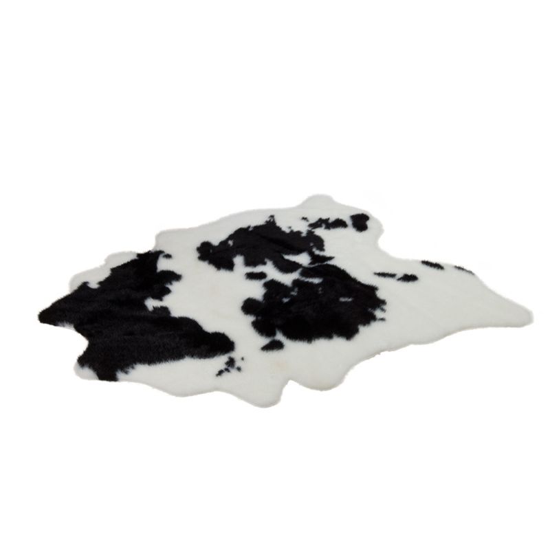 Fashionable Brown Animals Pattern Rug Polyester Area Carpet Stain Resistant Area Rug for Home Decor