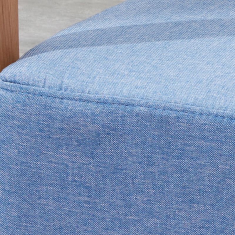 Solid Color Living Room Arms Included Basic Four Leg Square Arms Accent Chair