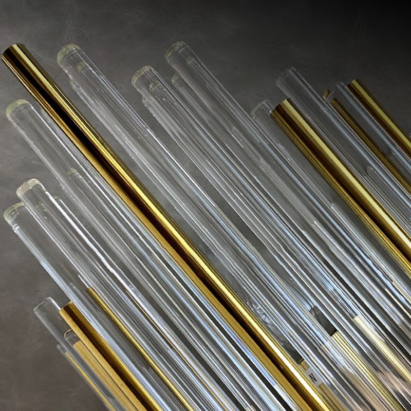 Hexagon Wall Mounted Light Fixture Modern Style Crystal 2-Lights Wall Lighting in Gold