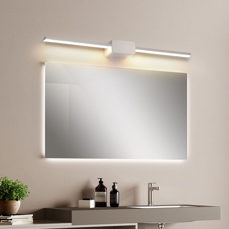Postmodern Metal Vanity Light Straight 1 Light Mirror Light for Bathroom