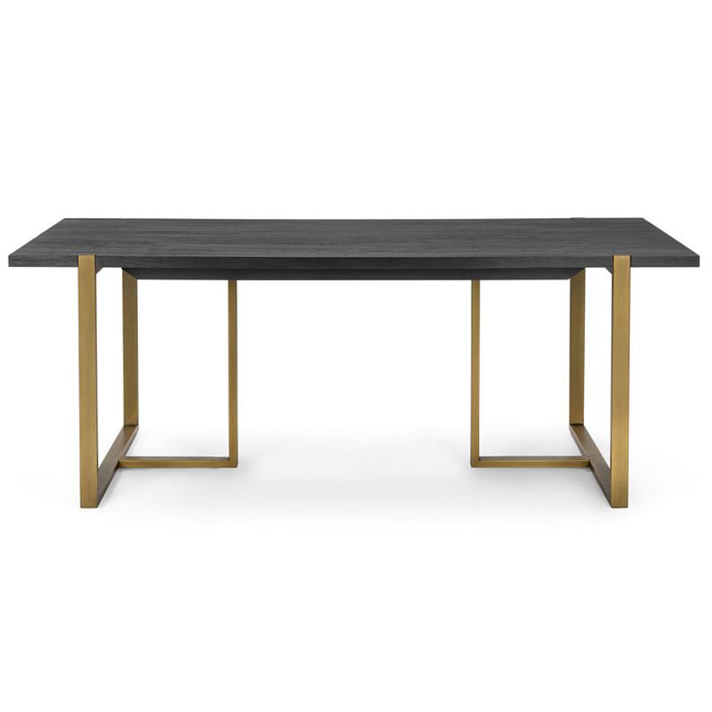 Rectangle Dining Site Table Industrial Style Solid Wood Dining Room Collection