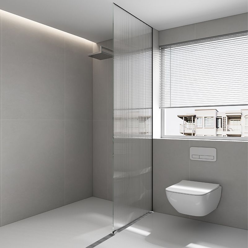 Glass Shower Door Simple One-line Transparent Shower Bath Door