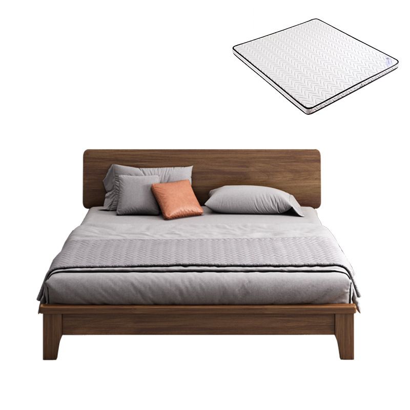 Traditional Headboard Standard Bed Solid Wood Bed with Custom Legs