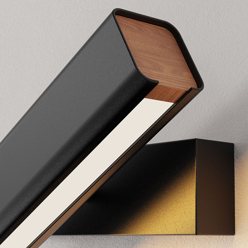 Square Shape Metal Wall Lighting Modern Style 1 Light Wall Mount Lighting