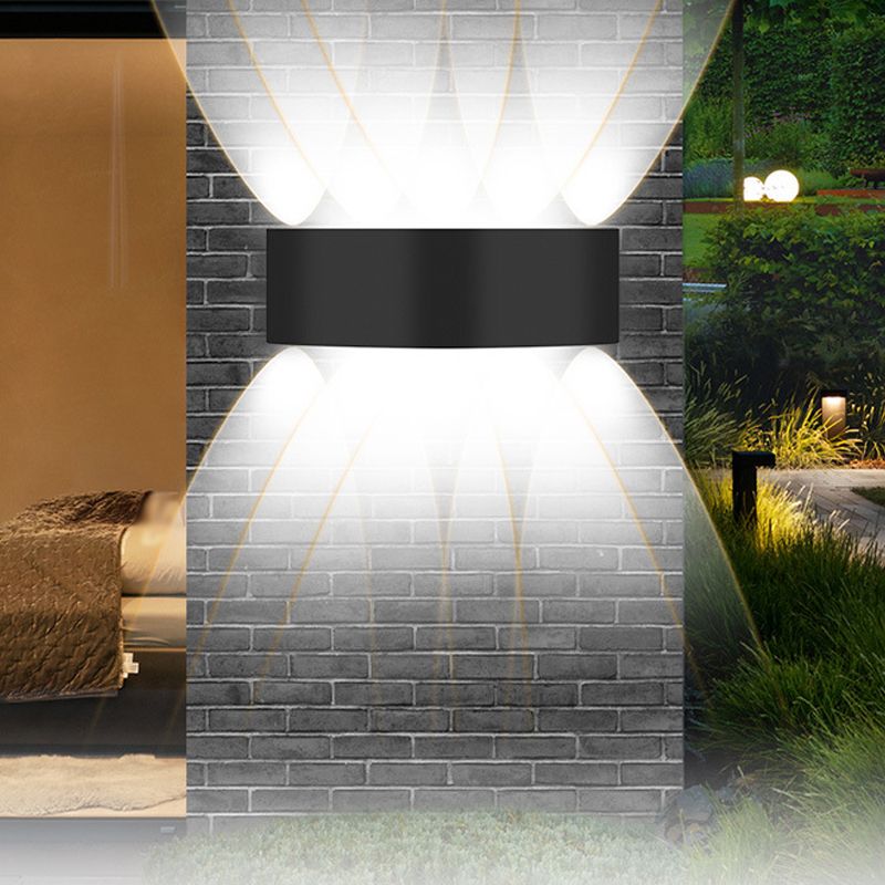 Nordic Wall Mount Lamp Modern Style LED Rectangle Wall Sconce Light for Living Room