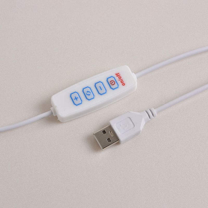 Minimalist Style Night Table Lamp Metal Bedroom LED Table Light