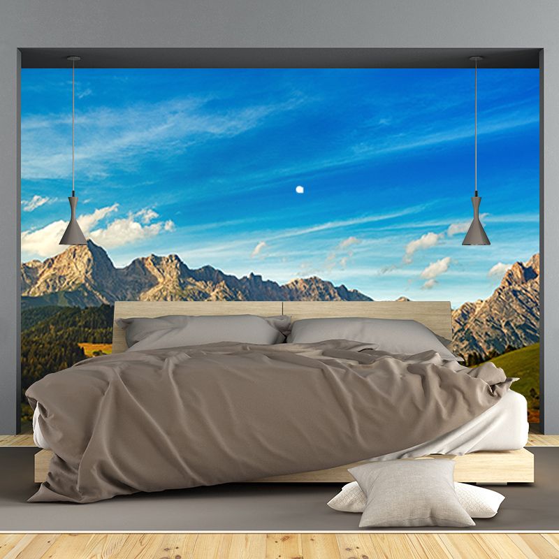 Photography Stain Resistant Mural Wallpaper Mountains Indoor Wall Mural