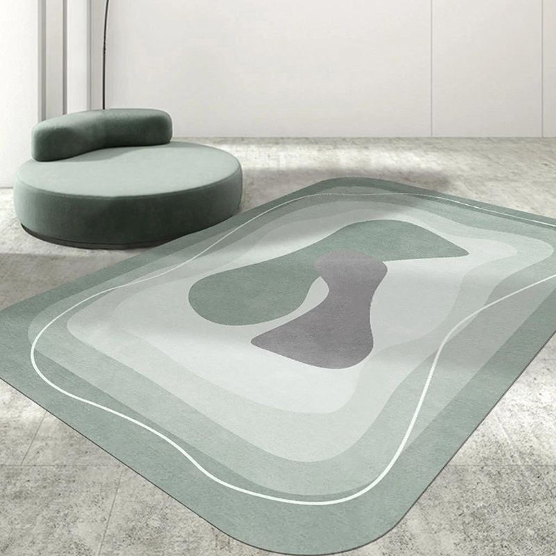 Trendy Novelty Shape Rug Funky Polyester Rug Stain Resistant Carpet for Home Decor