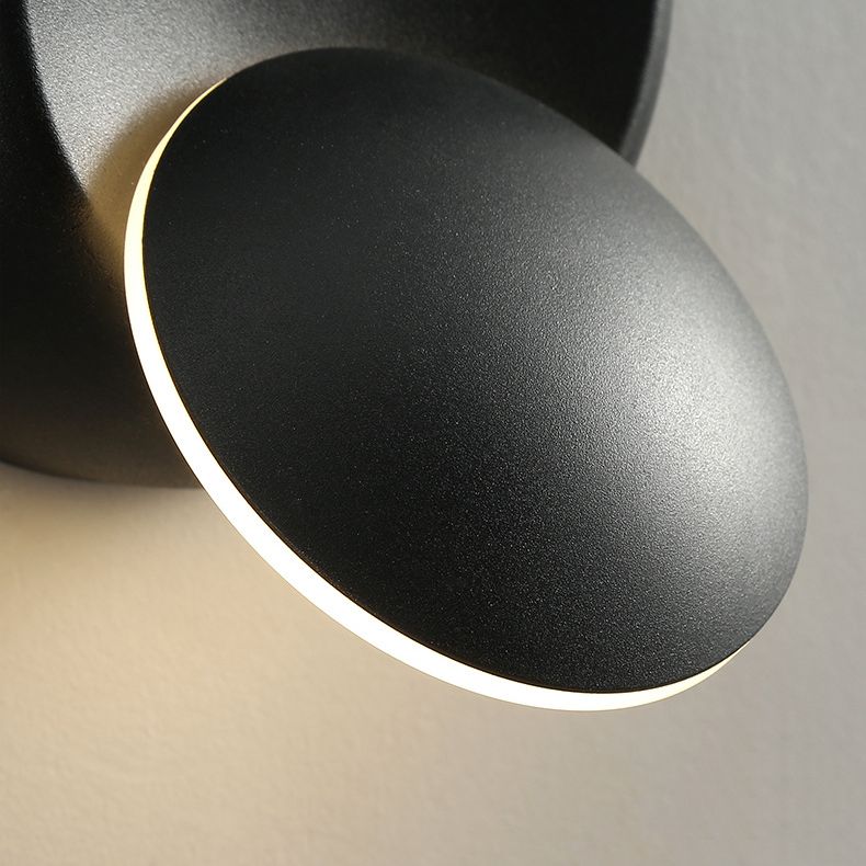 2-Tiers Rotatable LED Wall Lamp Simplicity Style Modern Sconce Light for Bedroom