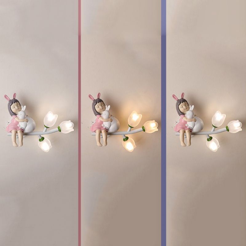 Modern Style Wall Light Fixture Colorful Wall Light Sconce for Bedroom