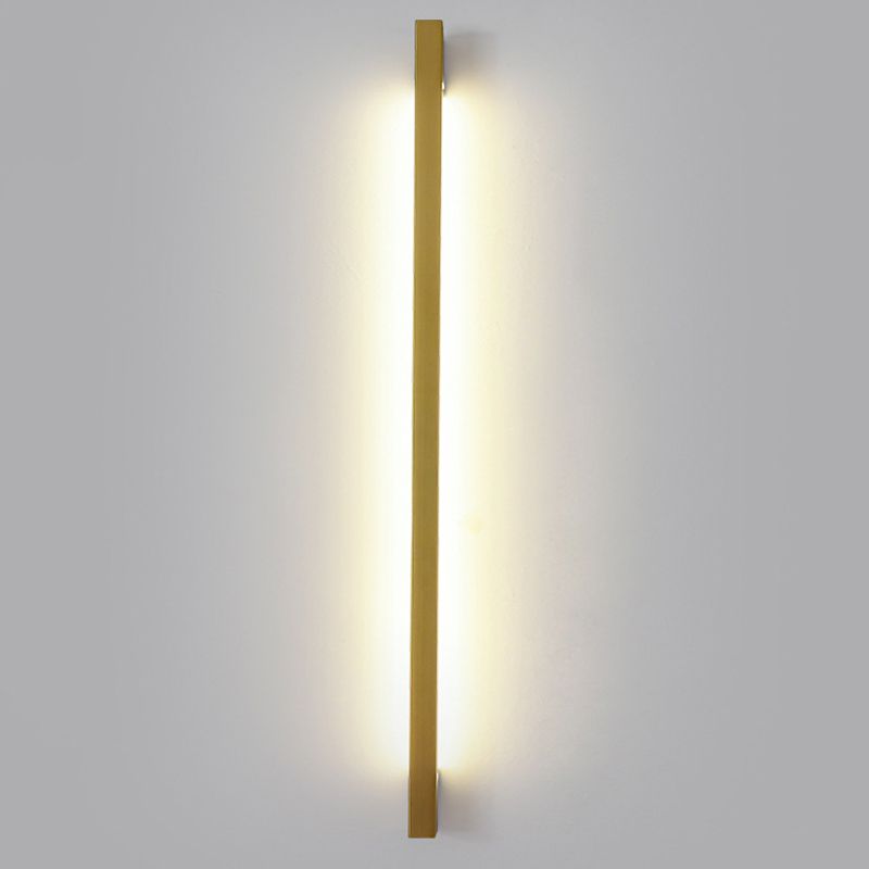 Metall lineare Formwandmontage Beleuchtung moderner Stil 1-Licht-Wandmontageleuchte
