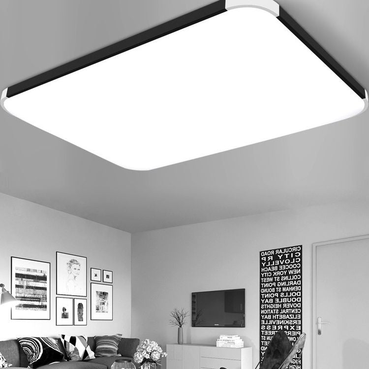 Luminaire de plafond encastré rectangulaire Luminaire de montage encastré en aluminium LED moderne