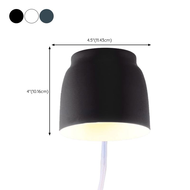 Bell Wall Lighting Simplicity Metal 1 Light Wall Sconces for Living Room