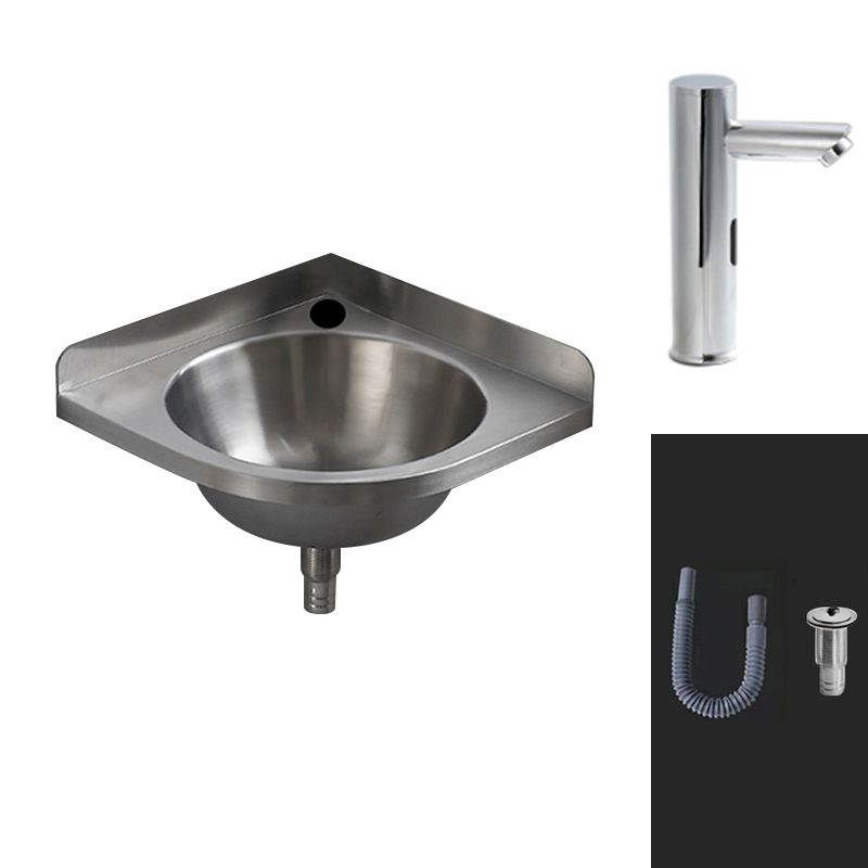 Modern Wall Mount Bathroom Sink Metal Wall Mount Bathroom Sink With Basin