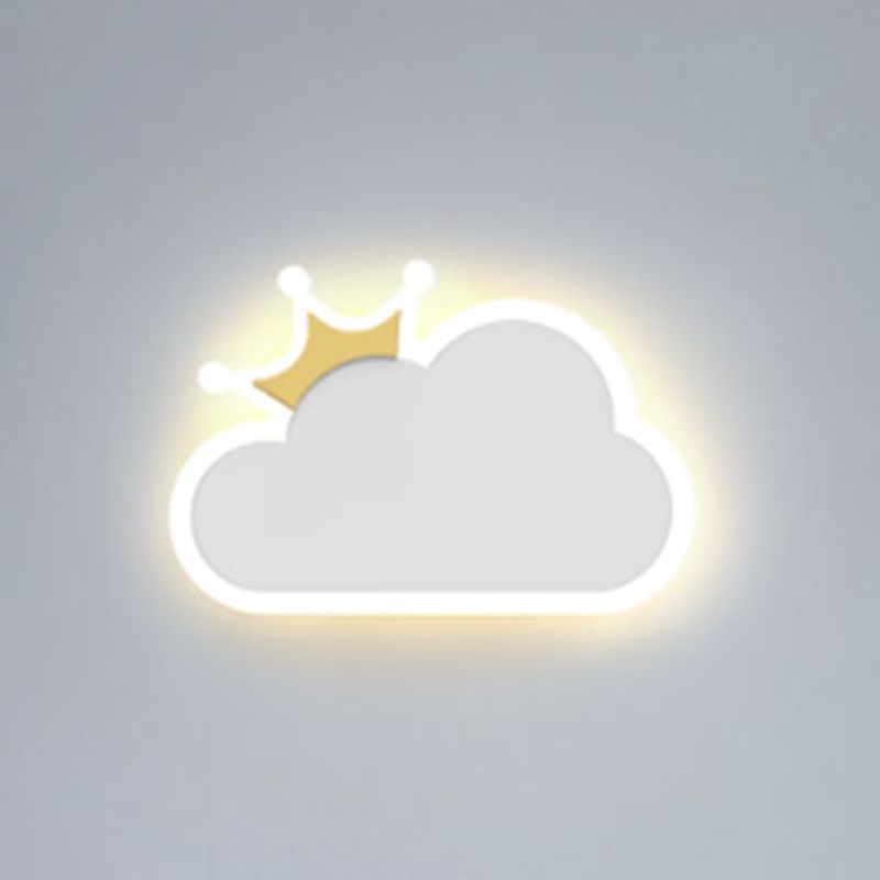 Modern Style Unique Shape Wall Sconce Metal 1 Light Sconce Lighting for Dining Room