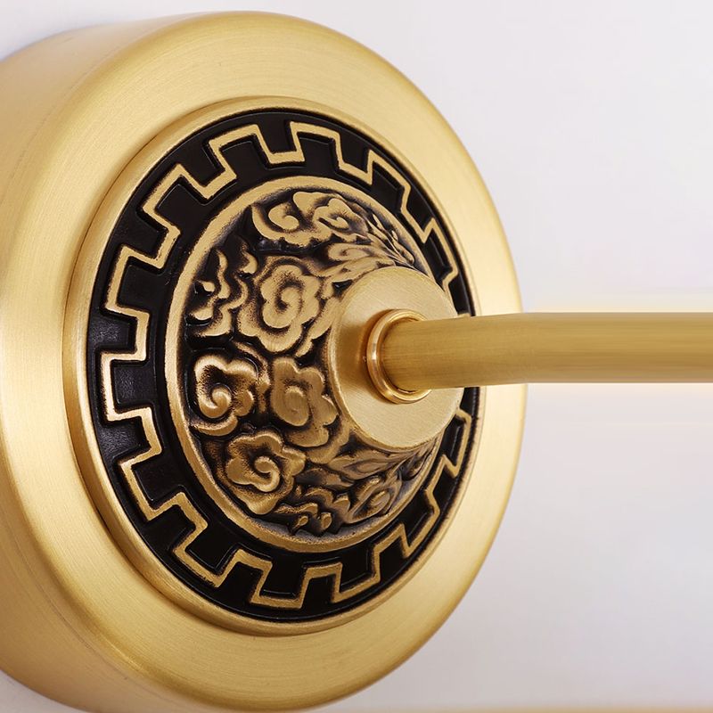 Metal Vanity Light Mid Century Modern Wall Mount Light LED Mirror Front Light