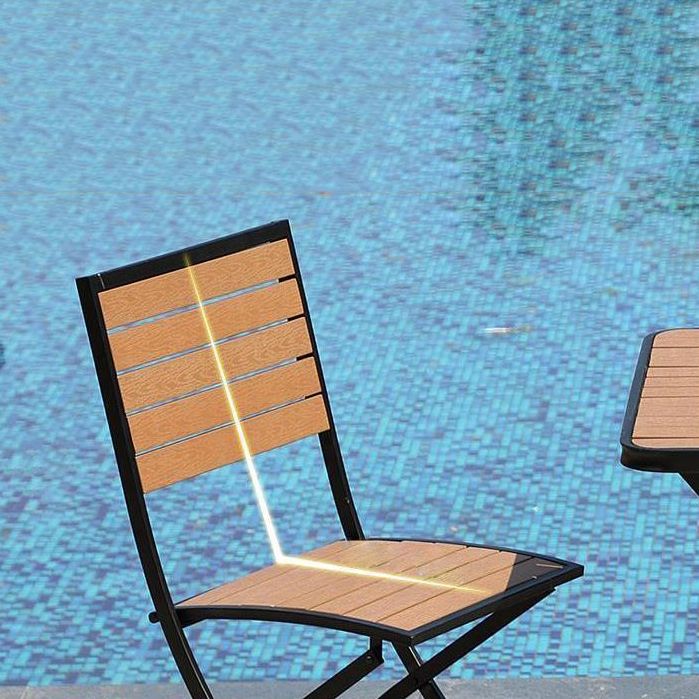 Modern Metal Dining Set 1/3 Pieces Reclaimed Wood Dining Table Set