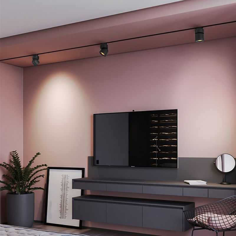 Nordische LED-Schienenbeleuchtungs-Sets, Schienentyp, Hintergrundwand, Wohnzimmer, Schlafzimmer, Verbraucher- und Gewerbegeschäft. Superheller Scheinwerfer