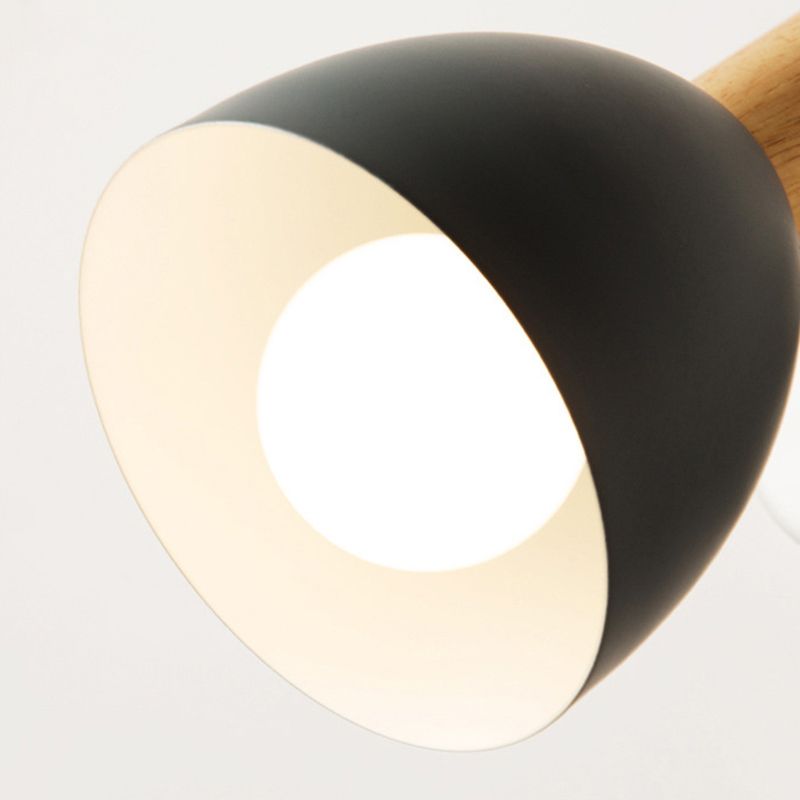 Nordic Style Iron Wall Mount Light Bell Shape Colorful Wall Lamp for Living Room