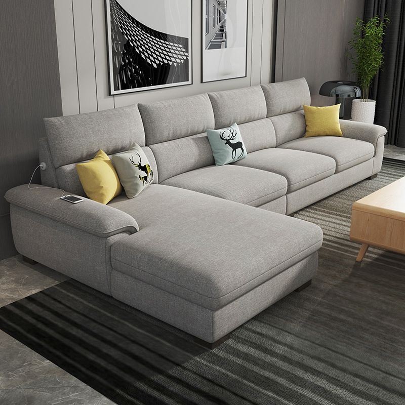 Contemporary 3 Pieces Sectional Sofa 72.83" Wide 35.43" High