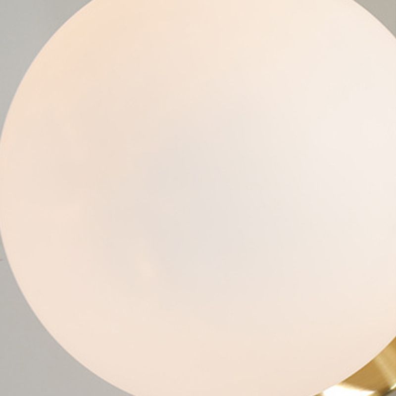 Modern Style Wall Mounted Sconce Glass Shade Wall Lights for Bedroom