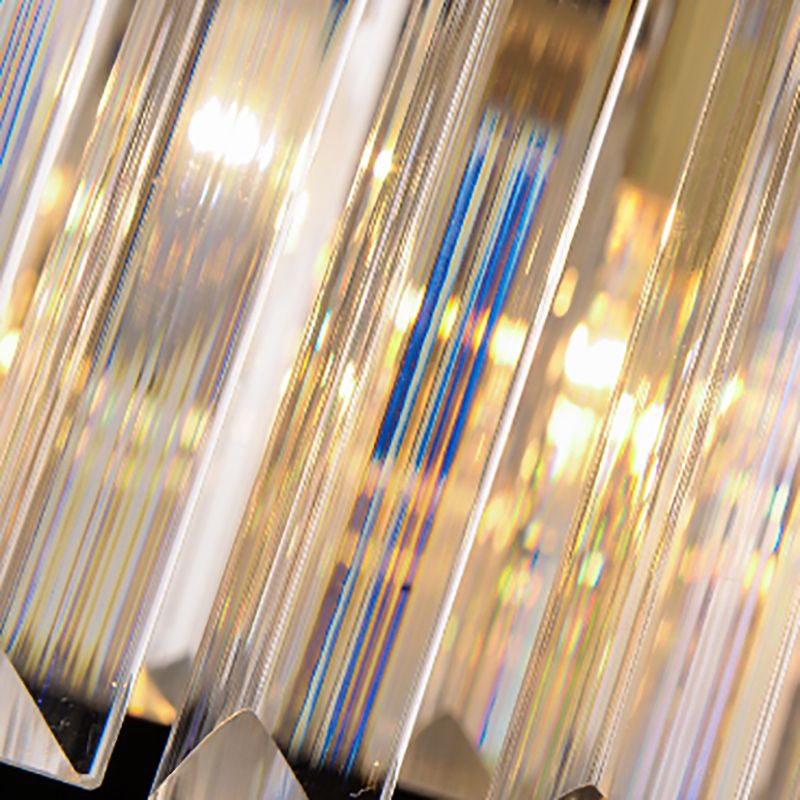 Illuminazione a soffitto in cristallo multitesta Plafoniere moderne da incasso