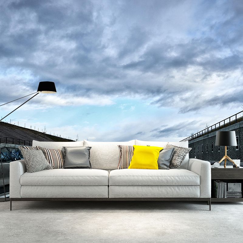 Bridge Mural Horizontal Photography Environment Friendly for Bedroom